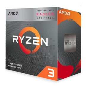 PROCESSADOR AMD RYZEN 3 3200G AM4 3.6GHZ (4.0GHZ TURBO) CACHE 4MB 4 NUCLEOS 4 THREADS 65W YD3200C5FHBOX