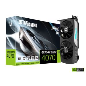 ZOTAC GAMING GEFORCE RTX RTX 4070 12GB 192BITS GDDR6X TWIN EDGE OC ZT-D40700H-10M