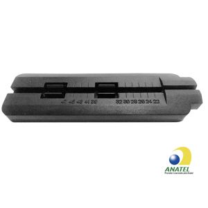 GABARITO PARA CONECTORIZAÇÃO ÓPTICA 3D-FCA001