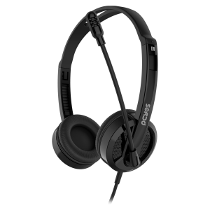 FONE DE OUVIDO HEADSET OFFICE HB300 DRIVER 30MM C/ CABO P2/P3 3.5MM - PHB300