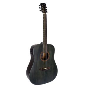 VIOLÃO ELÉTRICO CORAL 41" -  TAMPO SÓLIDO EM SPRUCE - DARK SPRUCE - EQ 3 BANDAS - VGAC1954DS41