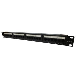 PATCH PANEL CAT.6  24 P WT-2178C-110-24P