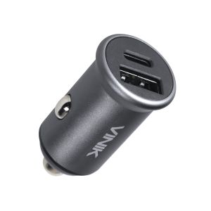 CARREGADOR VEICULAR 48W COM 2 SAIDAS 1 SAIDA USB 12V E 1 SAIDA TIPO-C 9V