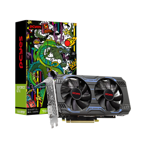 GPU GTX 1660 SUPER GDDR6 6GB 192 BITS FULL SIZE DUAL FAN - PA1660S6GR6DF