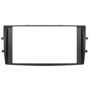 MOLDURA 7154P 2 DIN PRETA P/ HILUX 2012