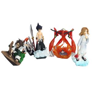 FIGURE SHAMAN KING - PERSONAGEM INDIVIDUAL SURPRESA - PETITRAMA SERIES - OVER SOULBOX SET REF.: 517007-SET