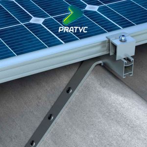 KIT ESTRUTURA PRATYC CALHETAO VIGA MADEIRA 4P TRILHO 4 X 2.40M