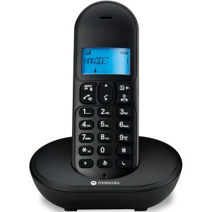 TELEFONE SEM FIO COM ID DE CHAMADAS E VIVA VOZ - MT150 PRETO