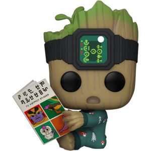 POP! MARVEL: I AM GROOT - GROOT DE MACACÃO COM LIVRO  #1193