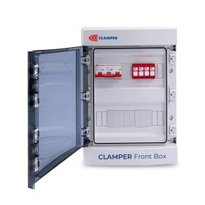 CLAMPER FRONT BOX 275V 20KA TRIFASICO 3P 100A IP65 P24