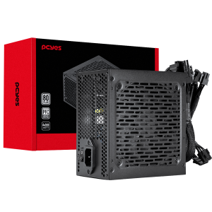 FONTE GAMER PCYES SHOCKER 400W 80 PLUS WHITE - PF400SHW