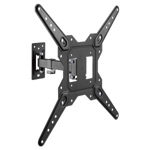 SUPORTE ARTICULADO DE PAREDE PARA TVS DE 23-55" ATÉ 30KG COM INCLINAÇÃO - STA-2355P
