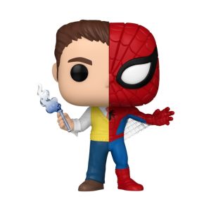 BONECO FUNKO POP! MARVEL SPLIT - PETER PARKER/HOMEM-ARANHA