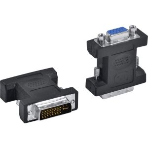 ADAPTADOR DVI MACHO P/ VGA FEMEA (PACOTE COM 5) - AVF-DVII