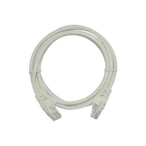 PATCH CORD CCA CFTV CAT5 26AWG 1M BRANCO