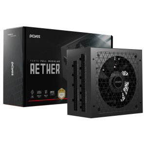 FONTE GAMER PCYES AETHER 850W FULL MODULAR CYBENETICS GOLD PCIE 5.0 ATX 3.1 - 850WFMG