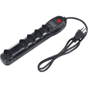 FILTRO DE LINHA 5 TOMADAS PP 0,75MM COMPRIMENTO 1MT