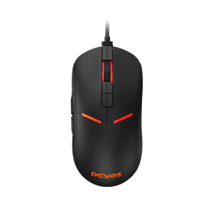 MOUSE GAMER PCYES ARGUS - 12400 DPI - RGB - 8 BOTÕES - PMGABV