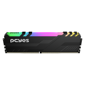 MEMORIA GAMER PCYES UDIMM 8GB DDR4 3200MHZ BLACK COM RGB - PM083200D4BR