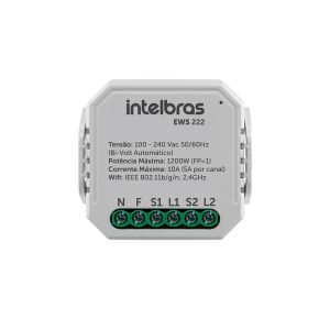 INTERRUPTOR CONTROLADOR DE CARGAS WIFI 2/2 EWS 222 4850006