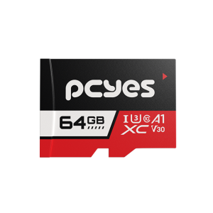 CARTÃO DE MEMÓRIA PCYES MICRO SD 64GB C10 U3 V30 - PY64GBSDXC