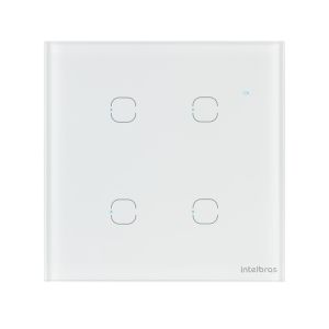 INTERRUPTOR SMART WI-FI TOUCH 4 TECLAS EWS 1004 BRANCO 4850029
