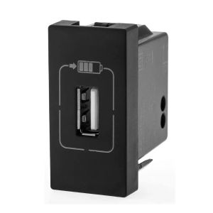 CARREGADOR 1X USB 1500M A 1M PRETA 615088PT