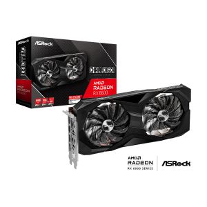 GPU ASROCK AMD RADEON RX 6600 CHALLENGER D 8G 128BITS (RX6600 CLD 8G) 90-GA2RZZ-00UANF