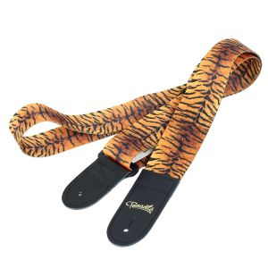 CORREIA TONANTE DE POLIÉSTER ANIMAL PRINT TIGRE - TN09S