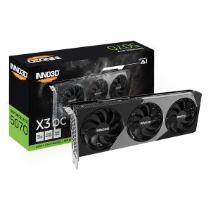GPU INNO3D GEFORCE RTX 5070 X3 OC 12GB 192BITS GDDR7 N50703-12D7X-195064L