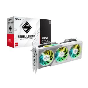 GPU ASROCK AMD RADEON RX 9070 XT STEEL LEGEND 16GB 256BITS 90-GA5DZZ-00UANF