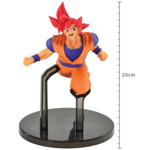 FIGURE DRAGON BALL SUPER - GOKU SUPER SAYAJIN GOD - FES REF: 34613