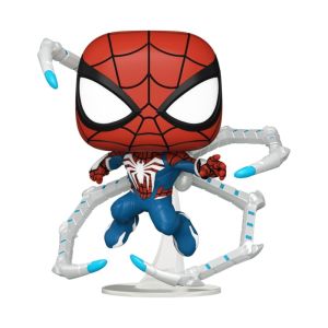 BONECO FUNKO POP! GAMES - HOMEM-ARANHA 2 - PETER PARKER TRAJE AVANÇADO 2.0