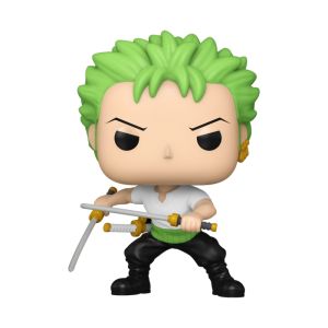 BONECO FUNKO POP! ONE PIECE - ZORO COM DUAS ESPADAS (CHANCE DE CHASE)