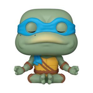 BONECO FUNKO POP! AS TARTARUGAS NINJA – LEONARDO MEDITANDO
