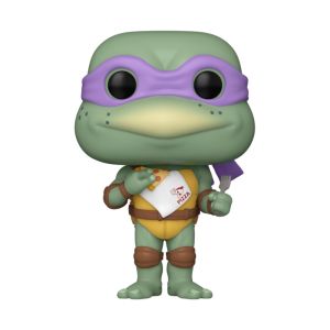 BONECO FUNKO POP! AS TARTARUGAS NINJA - DONATELLO COM PIZZA