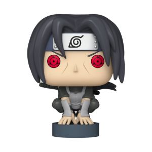 BONECO FUNKO POP! NARUTO SHIPPUDEN - ITACHI UCHIHA COM DOUBLE MANGEKYO SHARINGAN