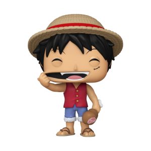 BONECO FUNKO POP! ONE PIECE - LUFFY COM CARNE