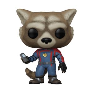 BONECO FUNKO POP! MARVEL GUARDIÕES DA GALÁXIA VOLUME 3 - ROCKET