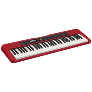 TECLADO MUSICAL CASIOTONE VERMELHO - CT-S200RDC2-BR