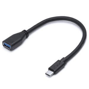 CABO ADAPTADOR OTG USB TIPO C PARA USB FEMEA - 15 CM - AUSBOTG