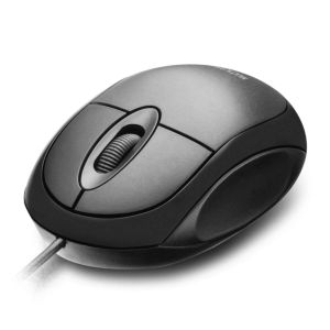 MOUSE ÓPTICO CLASSIC USB MF100 1200DPI CABO 1M PRETO - MO300