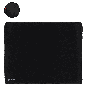 MOUSE PAD PCYES BLACK STANDARD - 360X300MM - PMC36X30B