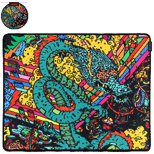 MOUSE PAD GAMER PCYES DRAGON MEDIUM - 500 X 400MM - PMD50X40