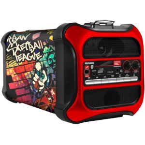 CAIXA DE SOM ATIVA PORTATIL 120W TRANSPORT-5