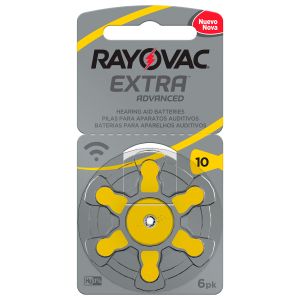 BATERIA AUDITIVA 10 COM 6 10AUX-6XEBRA