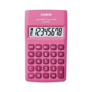 CALCULADORA DE BOLSO 8 DIGITOS ROSA - HL-815L-PK-W-DP