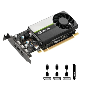 PLACA DE VIDEO NVIDIA QUADRO - T400 4GB GDDR6 64 BITS (3X MDP) - VCNT4004GB-PB
