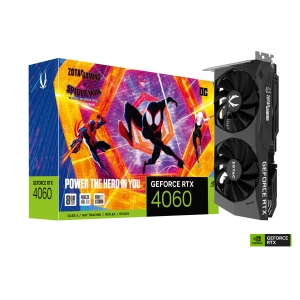 ZOTAC GAMING GEFORCE RTX 4060 8GB OC SPIDERMAN ED GDDR6, 128BIT, 2475/17000, HDCP THREE DP, HDMI, LITE PACK