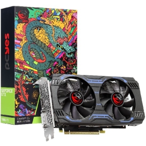 GPU GTX 1660 TI 6GB GDDR6 192 BITS DUAL-FAN - GRAFFITI SERIES- PAX1660TI1926GR6